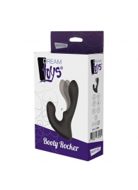 Чёрный массажер простаты с 2 моторами BOOTY ROCKER - Dream Toys - в Новом Уренгое купить с доставкой