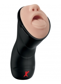 Мастурбатор-ротик Deep Throat Vibrating Stroker - Pipedream - в Новом Уренгое купить с доставкой