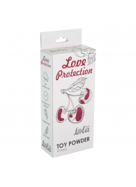 Пудра для игрушек Love Protection с ароматом вишни - 30 гр. - Lola Games - купить с доставкой в Новом Уренгое