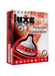 Презерватив LUXE  Exclusive   Красный Камикадзе  - 1 шт. - Luxe - купить с доставкой в Новом Уренгое