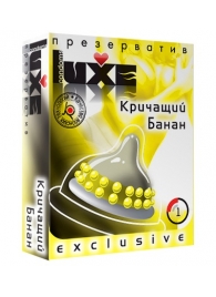 Презерватив LUXE  Exclusive  Кричащий банан  - 1 шт. - Luxe - купить с доставкой в Новом Уренгое