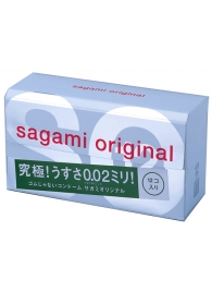 Ультратонкие презервативы Sagami Original - 12 шт. - Sagami - купить с доставкой в Новом Уренгое