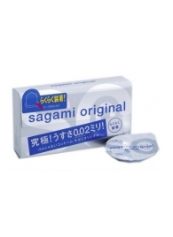 Ультратонкие презервативы Sagami Original QUICK - 6 шт. - Sagami - купить с доставкой в Новом Уренгое