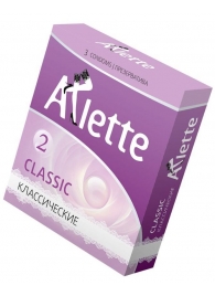 Классические презервативы Arlette Classic - 3 шт. - Arlette - купить с доставкой в Новом Уренгое