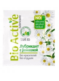 Пробник лубриканта на водной основе Bio Active - 3 гр. - Биоритм - купить с доставкой в Новом Уренгое