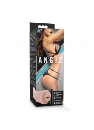 Телесный мастурбатор-ротик Angie - Blush Novelties - в Новом Уренгое купить с доставкой