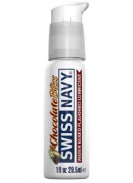 Лубрикант с ароматом шоколада Swiss Navy Chocolate Bliss Lube - 29,5 мл. - Swiss navy - купить с доставкой в Новом Уренгое