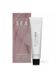 Лубрикант на водной основе Slow Sex Anal Play Gel - 30 мл. - Bijoux Indiscrets - купить с доставкой в Новом Уренгое