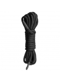 Черная веревка для бондажа Easytoys Bondage Rope - 5 м. - Easy toys - купить с доставкой в Новом Уренгое