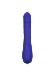 Фиолетовый вибратор с электростимуляцией Intimate E-Stimulator Petite Wand - 18,5 см. - California Exotic Novelties - купить с доставкой в Новом Уренгое