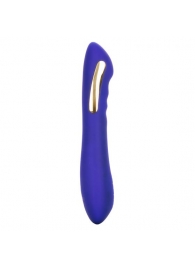 Фиолетовый вибратор с электростимуляцией Intimate E-Stimulator Petite Wand - 18,5 см. - California Exotic Novelties - купить с доставкой в Новом Уренгое