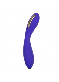 Фиолетовый вибратор с электростимуляцией Intimate E-Stimulator Wand - 21,5 см. - California Exotic Novelties - купить с доставкой в Новом Уренгое