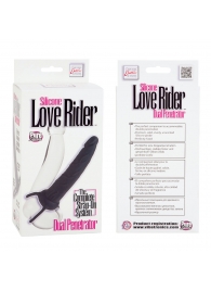 Насадка на пенис Silicone Love Rider Dual Penetrator для двойного проникновения - 14 см. - California Exotic Novelties - в Новом Уренгое купить с доставкой