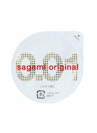 Супертонкий презерватив Sagami Original 0.01 - 1 шт. - Sagami - купить с доставкой в Новом Уренгое