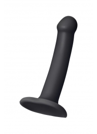 Черный фаллос на присоске Silicone Bendable Dildo S - 17 см. - Strap-on-me купить в Новом Уренгое с доставкой в Orgasmix.ru Черный фаллос на присоске Silicone Bendable Dildo S - 17 см. - Strap-on-me - купить с доставкой в Новом Уренгое