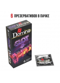 Ароматизированные презервативы DOMINO  Фруктовый слот  - 6 шт. - Domino - купить с доставкой в Новом Уренгое