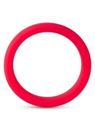 Красное эрекционное кольцо Silicone Go Pro Cock Ring - Blush Novelties - в Новом Уренгое купить с доставкой