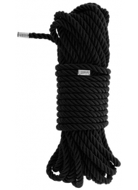 Черная веревка для бондажа BONDAGE ROPE - 10 м. - Dream Toys - купить с доставкой в Новом Уренгое