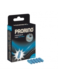 БАД для мужчин ero black line PRORINO Potency Caps for men - 5 капсул - Ero - купить с доставкой в Новом Уренгое