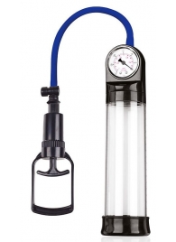 Прозрачная вакуумная помпа Sex Expert с манометром - Sex Expert - в Новом Уренгое купить с доставкой