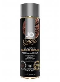 Лубрикант с ароматом шоколада JO GELATO DECADENT DOUBLE CHOCOLATE - 120 мл. - System JO - купить с доставкой в Новом Уренгое