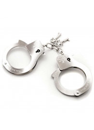 Металлические наручники Metal Handcuffs - Fifty Shades of Grey - купить с доставкой в Новом Уренгое