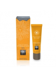 Возбуждающий интимный гель STIMULATION GEL Ginger   Cinnamon - 30 мл. - Shiatsu - купить с доставкой в Новом Уренгое