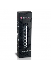 Рельефный фаллос для интенсивного электросекса Groovey George - 20 см. - MyStim - купить с доставкой в Новом Уренгое