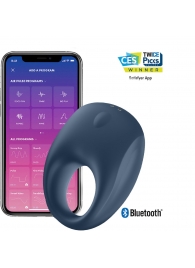 Эрекционное кольцо Satisfyer Strong One с возможностью управления через приложение - Satisfyer - в Новом Уренгое купить с доставкой