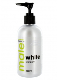 Анальная смазка на водной основе MALE Cobeco White Lubricant - 250 мл. - Cobeco - купить с доставкой в Новом Уренгое