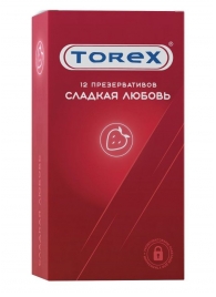 Презервативы Torex  Сладкая любовь  с ароматом клубники - 12 шт. - Torex - купить с доставкой в Новом Уренгое