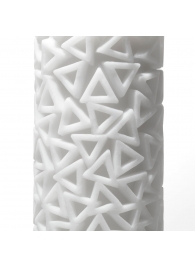 Белый 3D мастурбатор PILE - Tenga - в Новом Уренгое купить с доставкой