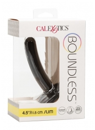 Черный анальный стимулятор Boundless 4.5” Slim Probe - 11,5 см. - California Exotic Novelties - купить с доставкой в Новом Уренгое