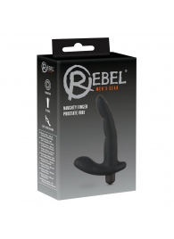 Черный вибромассажер простаты Naughty Finger Prostate Vibe - 13,8 см. - Orion - в Новом Уренгое купить с доставкой