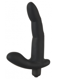 Черный вибромассажер простаты Naughty Finger Prostate Vibe - 13,8 см. - Orion - в Новом Уренгое купить с доставкой
