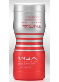 Мастурбатор TENGA Dual Sensation Cup - Tenga - в Новом Уренгое купить с доставкой