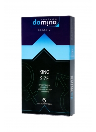 Презервативы увеличенного размера DOMINO Classic King size - 6 шт. - Domino - купить с доставкой в Новом Уренгое