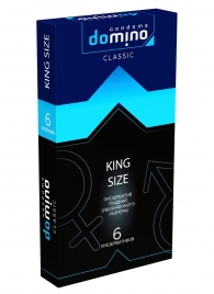 Презервативы увеличенного размера DOMINO Classic King size - 6 шт. - Domino - купить с доставкой в Новом Уренгое