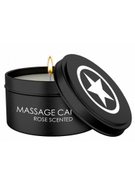 Массажная свеча с ароматом розы Massage Candle - Shots Media BV - купить с доставкой в Новом Уренгое