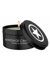 Массажная свеча с ароматом ванили Massage Candle - Shots Media BV - купить с доставкой в Новом Уренгое