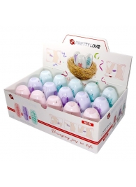 Набор из 15 мини-мастурбаторов Fantastic Egg Hard Boiled - Baile - в Новом Уренгое купить с доставкой