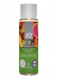 Лубрикант на водной основе с ароматом тропических фруктов JO Flavored Tropical Passion - 60 мл. - System JO - купить с доставкой в Новом Уренгое