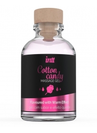 Массажный гель с согревающим эффектом Cotton Candy - 30 мл. - INTT - купить с доставкой в Новом Уренгое