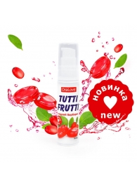 Гель-смазка Tutti-frutti со вкусом барбариса - 30 гр. - Биоритм - купить с доставкой в Новом Уренгое