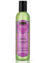 Массажное масло Naturals Island Passion Berry с ароматом тропических фруктов - 236 мл. - Kama Sutra - купить с доставкой в Новом Уренгое