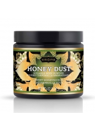 Пудра для тела Honey Dust Body Powder с ароматом жимолости - 170 гр. - Kama Sutra - купить с доставкой в Новом Уренгое