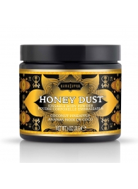 Пудра для тела Honey Dust Body Powder с ароматом кокоса и ананаса - 170 гр. - Kama Sutra - купить с доставкой в Новом Уренгое