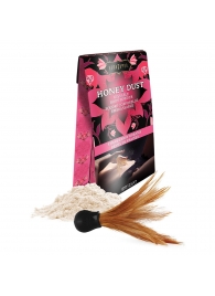 Пудра для тела Honey Dust Body Powder с ароматом клубники - 28 гр. - Kama Sutra - купить с доставкой в Новом Уренгое