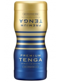 Мастурбатор TENGA Premium Dual Sensation Cup - Tenga - в Новом Уренгое купить с доставкой