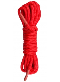 Красная веревка для связывания Nylon Rope - 5 м. - Easy toys - купить с доставкой в Новом Уренгое